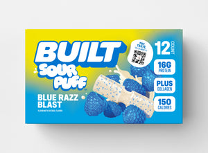 Blue Razz Blast Sour Puff - 12ct.