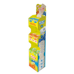 72ct. Floor Display - Blue Razz Blast - Sweet Peach Punch - Green Apple Crush