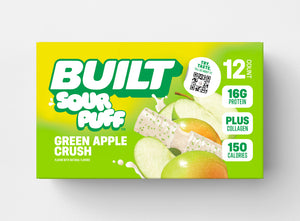 Green Apple Crush Sour Puff - 12ct.