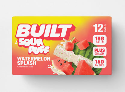 Watermelon Splash Sour Puff - 12ct.