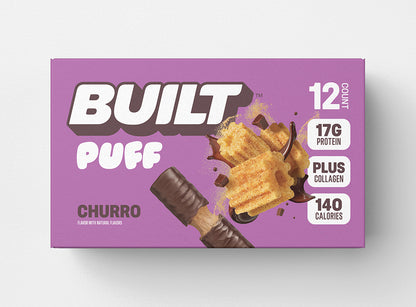 Churro Built Puffs - 12ct.